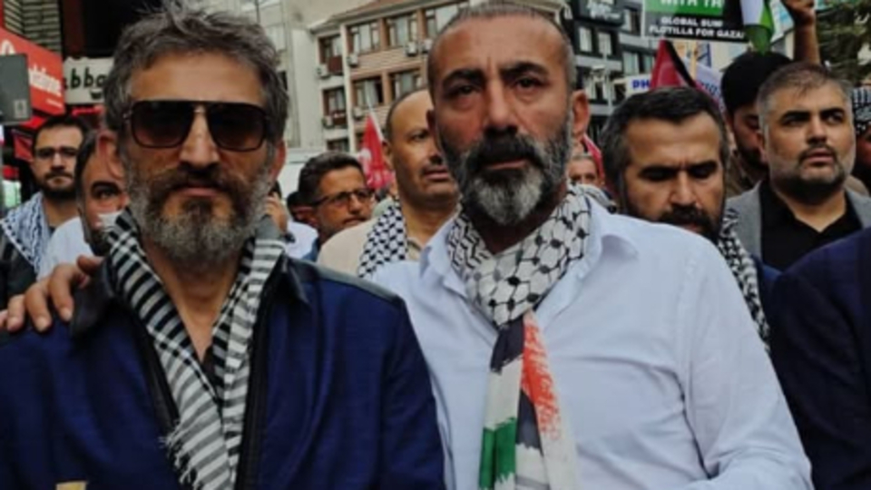 Ünlü oyuncular Filistin için yürüdü