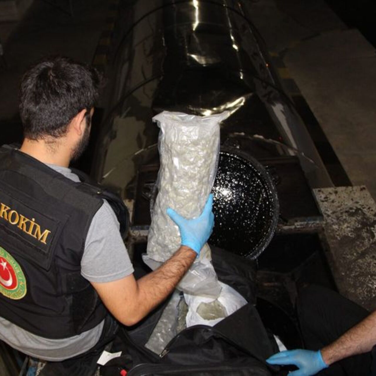 Kapıkule'de 114 kilogram esrar ele geçirildi