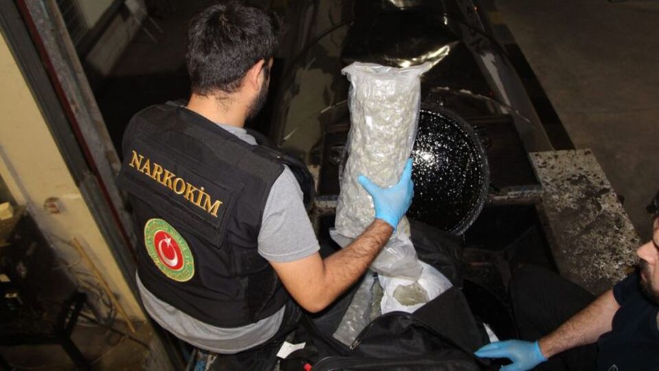 Kapıkule'de 114 kilogram esrar ele geçirildi