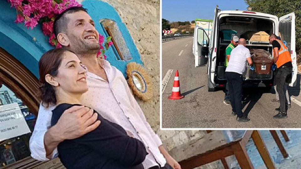 Lastik değiştiren evli çiftin trajik sonu!