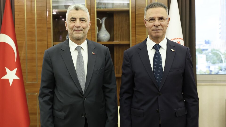 Ticaret Bakanı Ömer Bolat'tan Filistin'in Ankara Büyükelçisi Mustafa ile görüşmesine ilişkin paylaşım