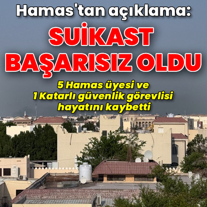 İsrail'den Katar'daki Hamas yetkililerine saldırı