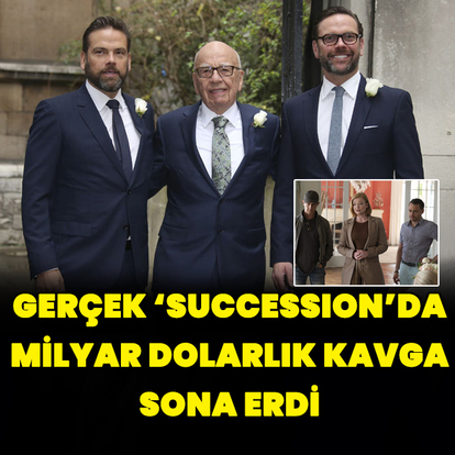 Gerçek 'Succession'da miras kavgası sona erdi