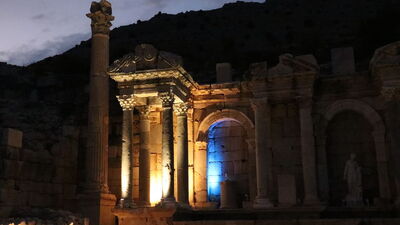 Sagalassos'ta ışıklar gece müzeciliği için yanacak