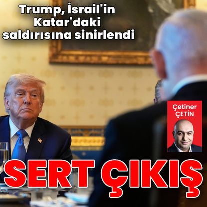 Trump'tan İsrail'e beklenmedik sert çıkış
