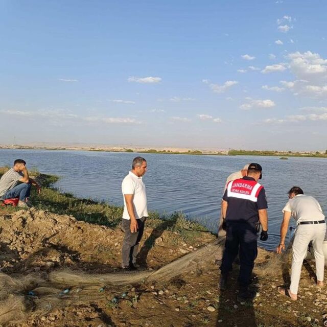 Batman Çayı'nda 250 metrelik hayalet ağ