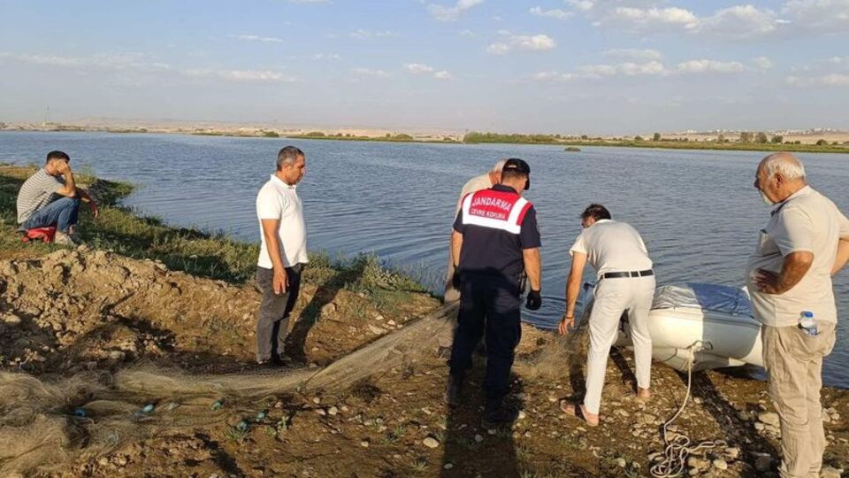 Batman Çayı'nda 250 metrelik hayalet ağ