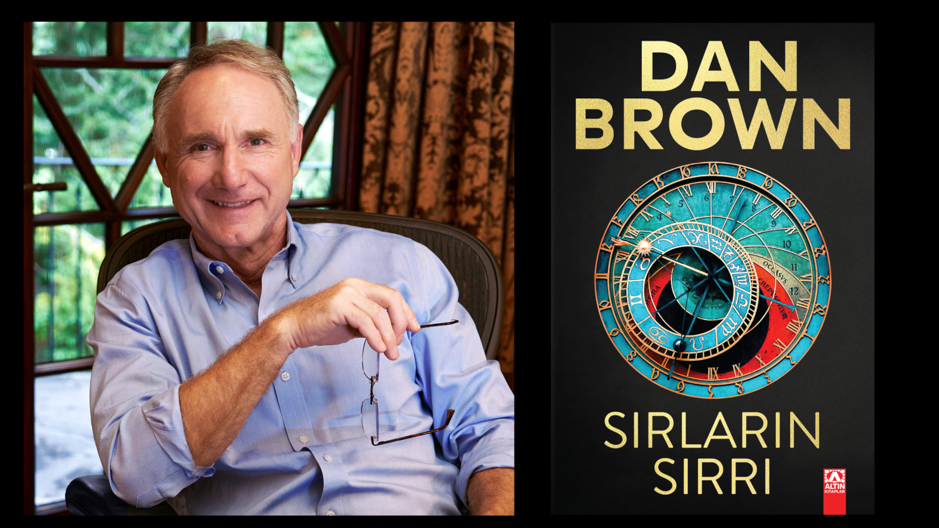 Dan Brown'dan Türk okurlarına özel mesaj