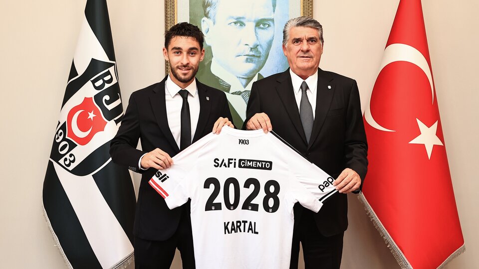 Beşiktaş'tan Kartal Kayra Yılmaz'a yeni sözleşme!