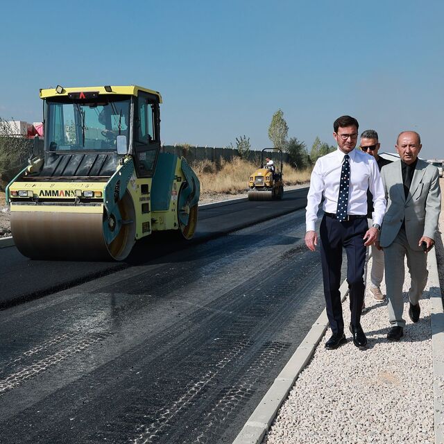 Tokat'ta bir ilk: Çift tabakalı asfalt