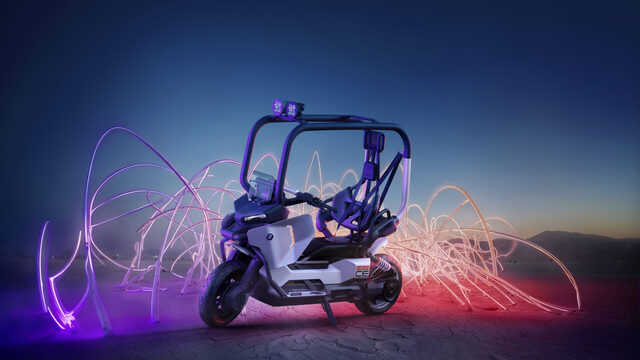 Dengede duran elektrikli motosiklet!