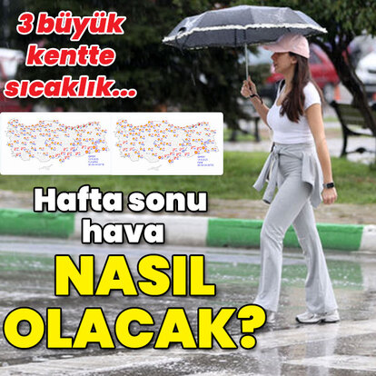 Hafta sonu hava nasıl olacak?