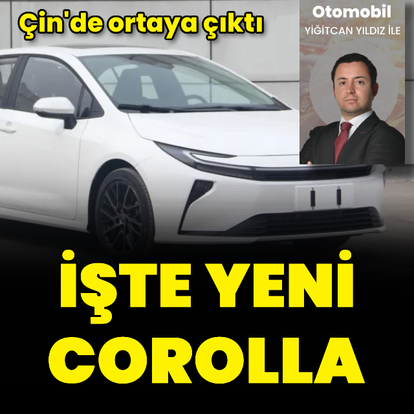 Yeni Corolla Çin'de ortaya çıktı