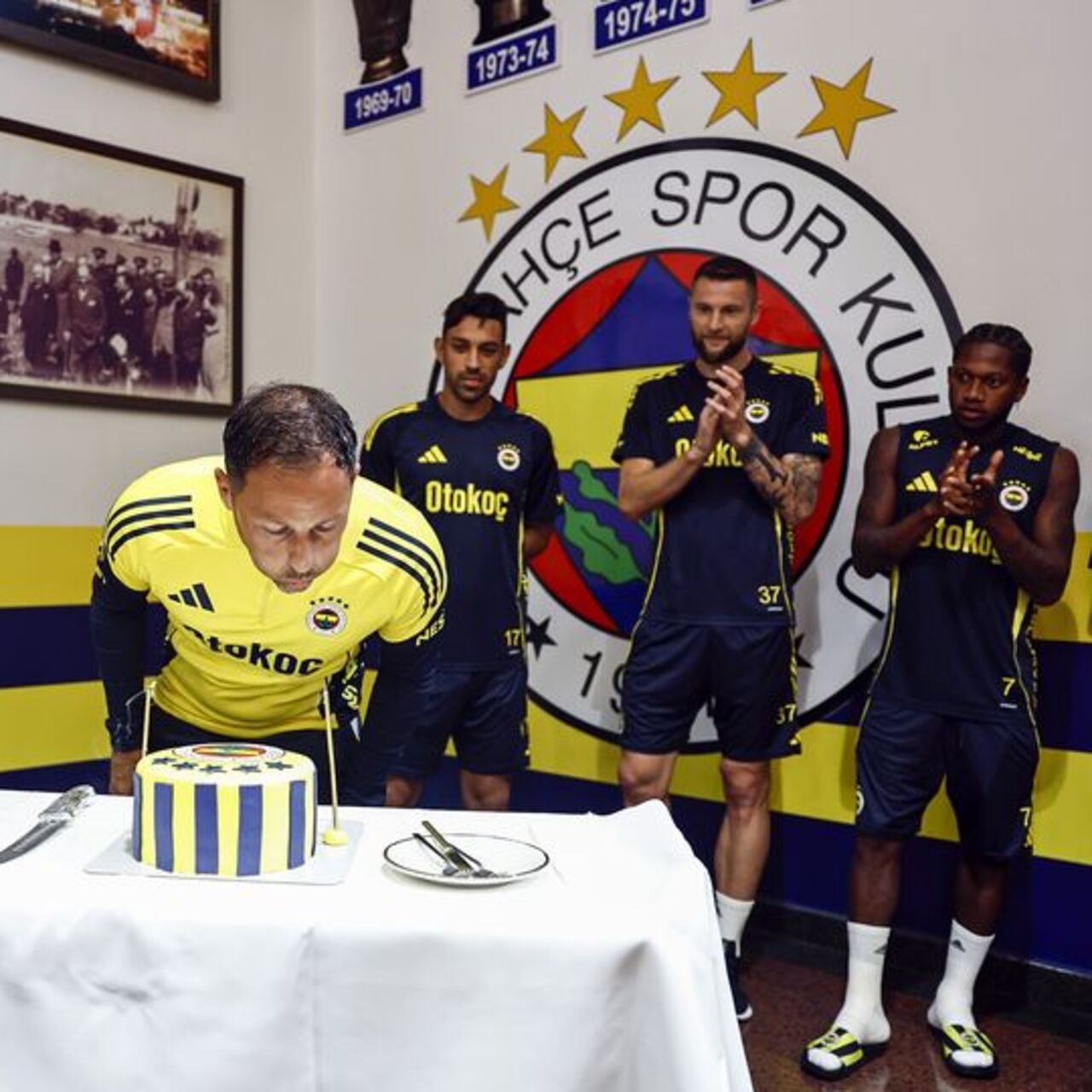 Domenico Tedesco'nun doğum günü kutlandı