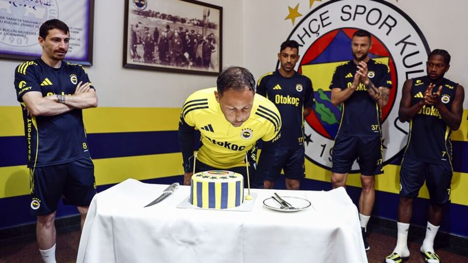 Domenico Tedesco'nun doğum günü kutlandı