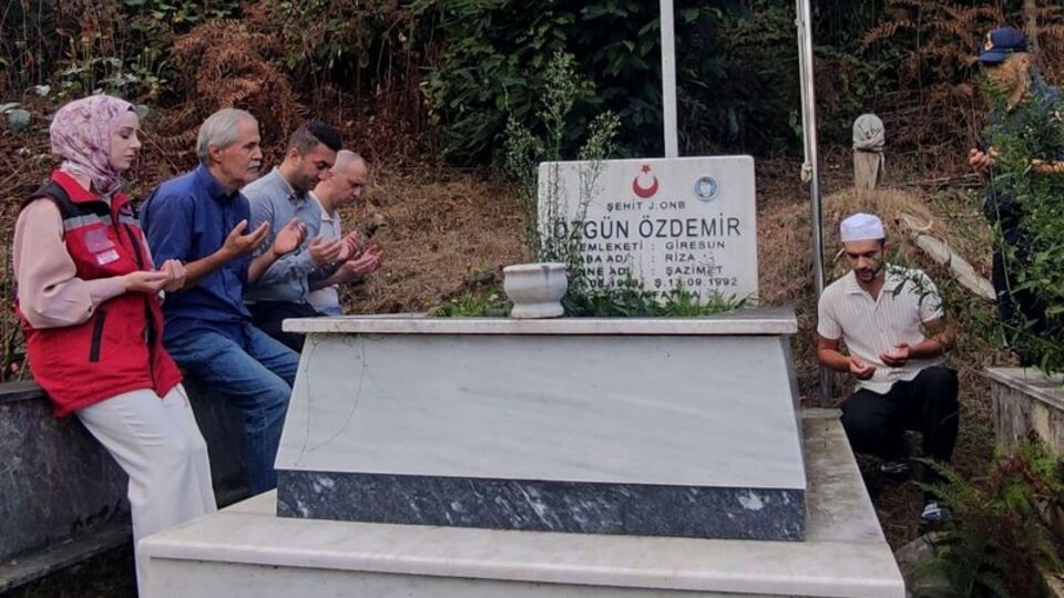 Espiye'de şehitler için anma programı