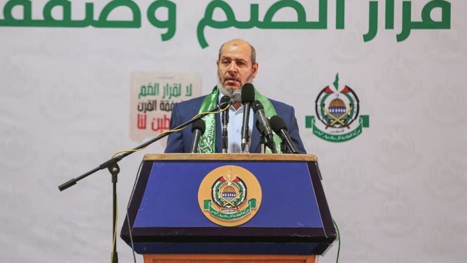 Halil el-Hayye oğlunun cenaze namazını kıldı