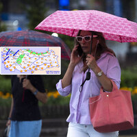 Meteoroloji saat verip uyardı! 3 bölgede kuvvetli rüzgar ve sağanak!