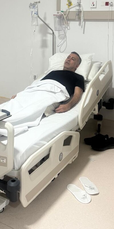 Haluk Levent hastanelik oldu
