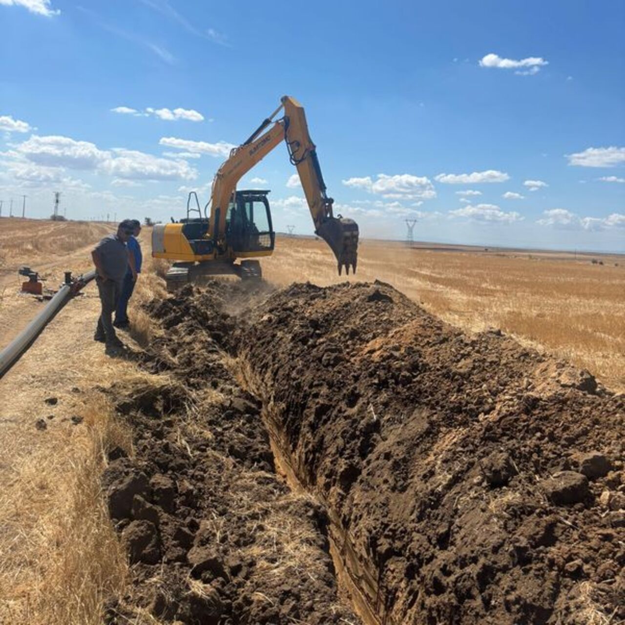 Edirne'de 2 bin 500 dekar daha sulamaya açıldı