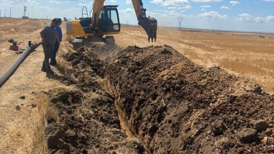 Edirne'de 2 bin 500 dekar daha sulamaya açıldı