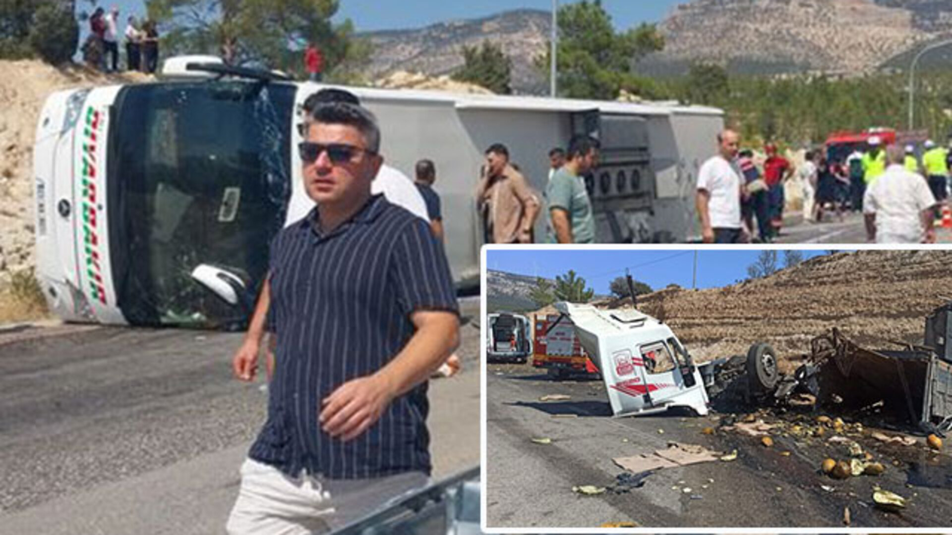 Mersin haberleri: Yolcu otobüsü ile kamyon çarpıştı! Can kayıpları var | SON DAKİKA HABER | Son dakika haberleri