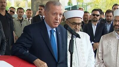 Cumhurbaşkanı Erdoğan'dan Kılıç'a veda