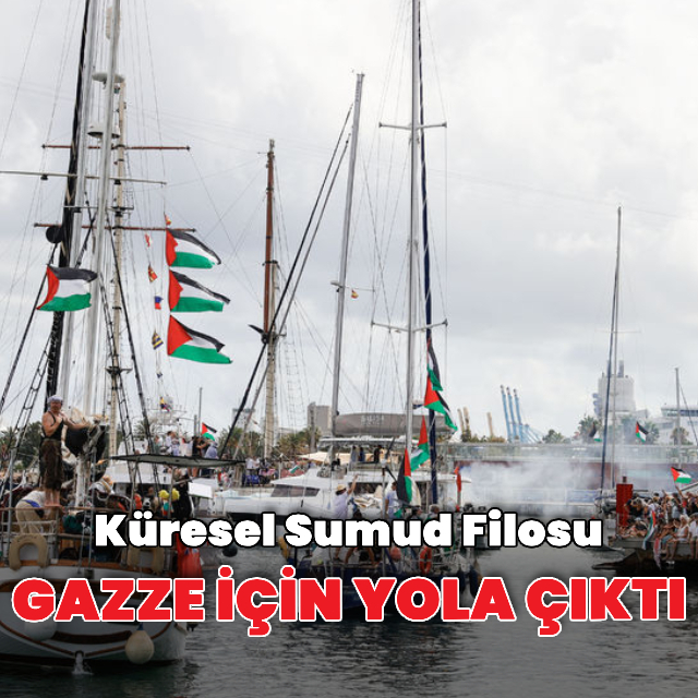 Küresel Sumud Filosu yola çıktı