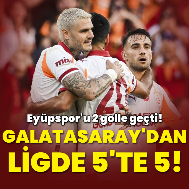 Galatasaray ikinci yarıda açıldı!