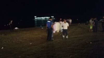 Denize giren kişi boğuldu