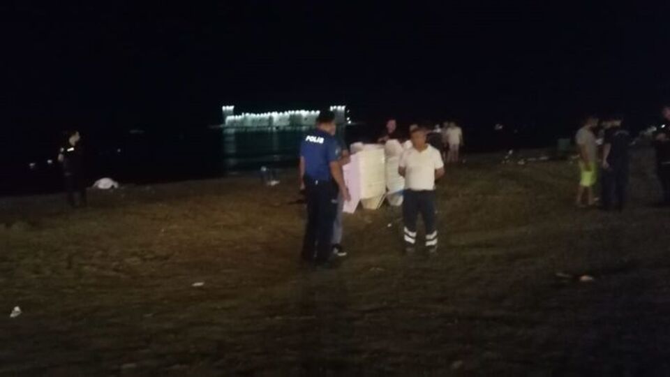 Denize giren kişi boğuldu