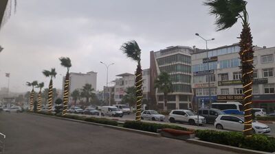 Yağış çok az, rüzgar etkili!