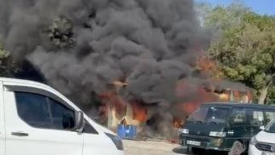 Sosyete Pazarı'nda yangın paniği!