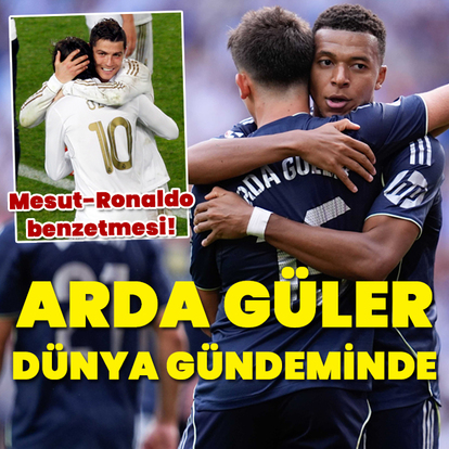 Arda Güler dünya gündeminde: Mesut-Ronaldo benzetmesi