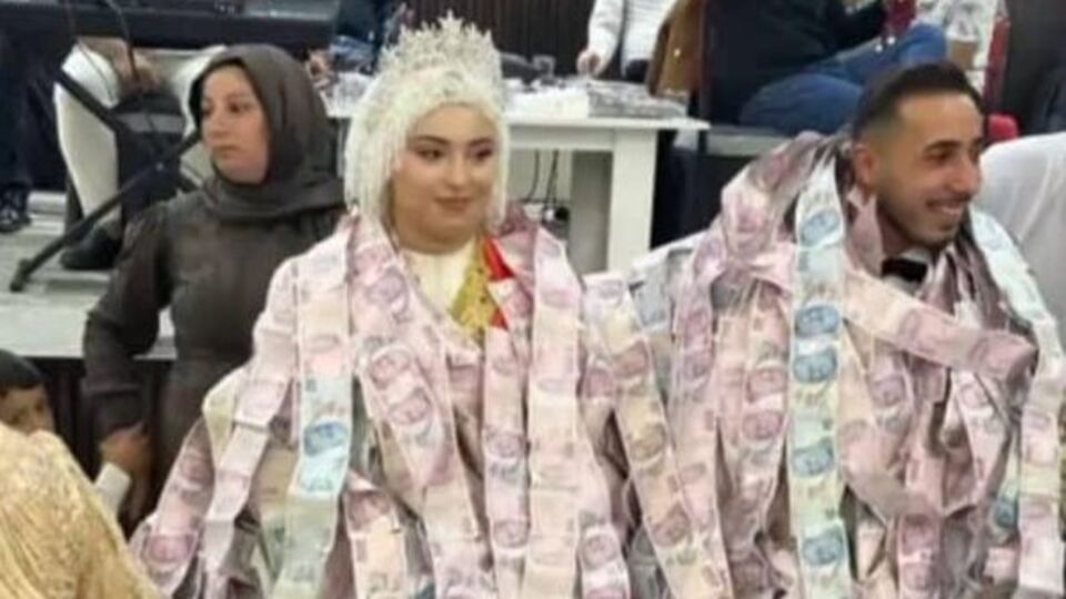 Damada ve geline paradan yelek!