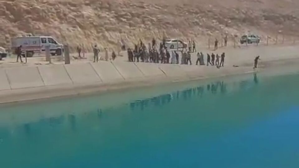 Ava giden genç kanalda bulundu