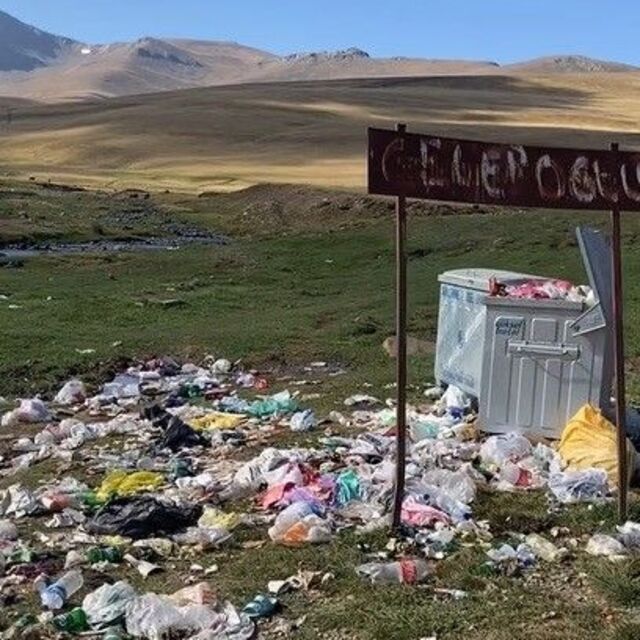 Doğu Karadeniz'in yaylaları çöplüğe döndü
