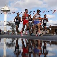 Binler İstanbul'u koştu!