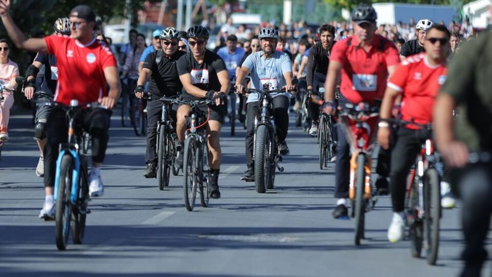 Kayseri'de "3'üncü Doktorlar Bisiklet Turu"
