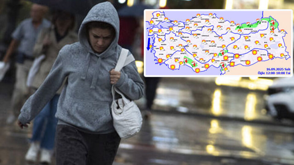 Meteoroloji'den kritik uyarı! 3 bölgede yağış var!