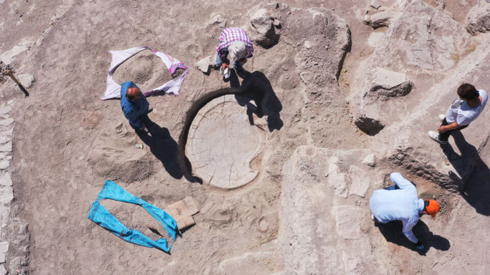 Elazığ'da bulundu... 6 bin yıllık, boğa başlı!