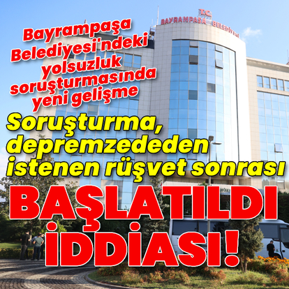 Soruşturma, depremzededen istenen rüşvet sonrası başlatıldı iddiası!