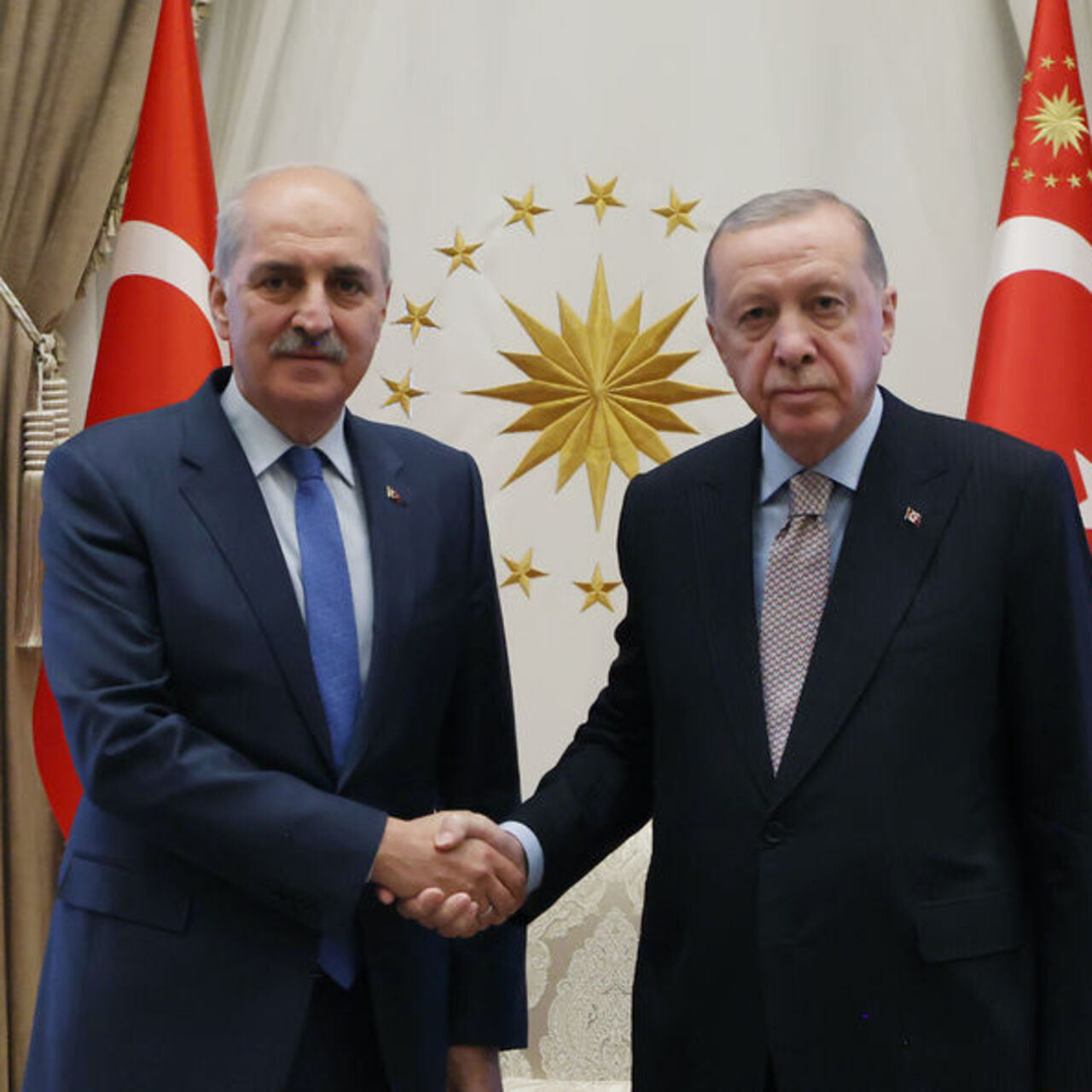 Cumhurbaşkanı Erdoğan, Kurtulmuş'u kabul etti