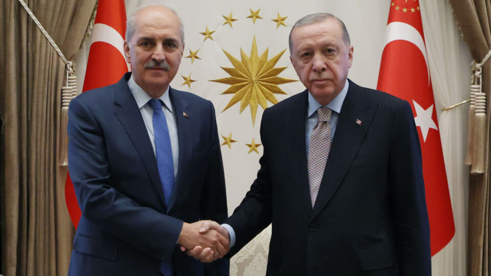 Cumhurbaşkanı Erdoğan, Kurtulmuş'u kabul etti