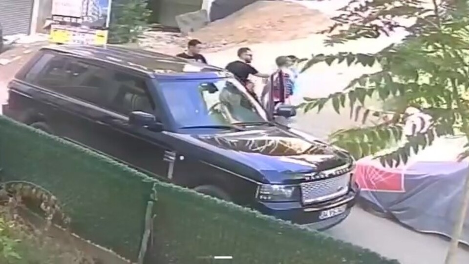 Tokat atan sürücüye tutuklama!