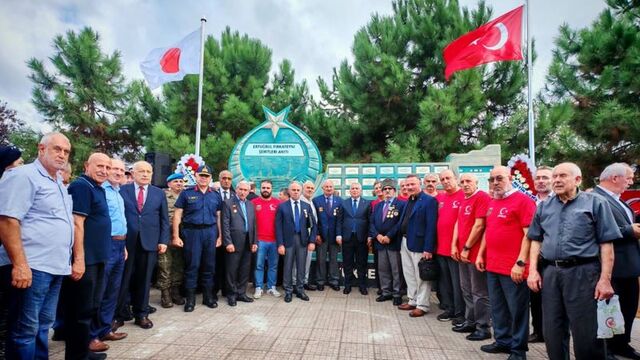 Trabzon'da 71 şehidin anısına anıt açıldı