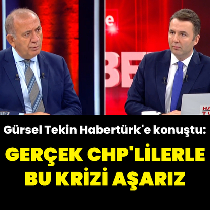 Tekin'den Habertürk'e açıklamalar