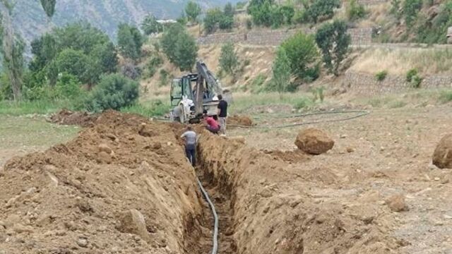 Uludere'de su sorununa kaymakamlıktan çözüm