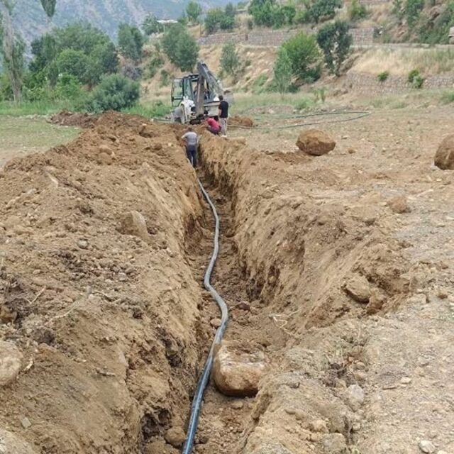 Uludere'de su sorununa kaymakamlıktan çözüm