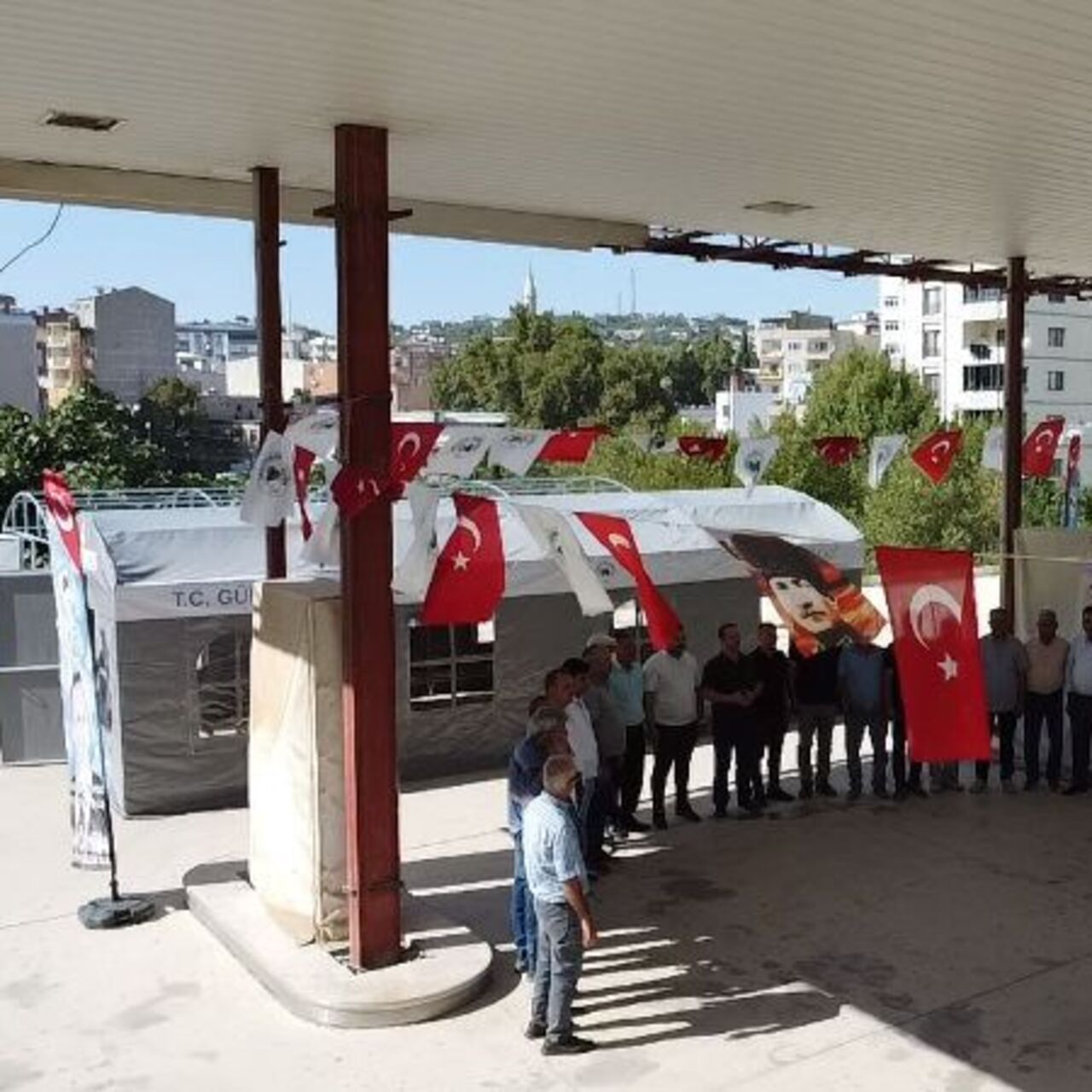Gülnar'da her mahalleye taziye çadırı